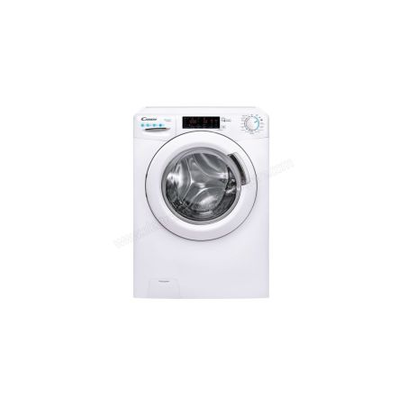 LAVE LINGE HUBLOT 12 KG 1400 TR/MIN CANDY TAMBOUR 83 LITRES CLASS B KILO DETECTOR CS1412TME-FR