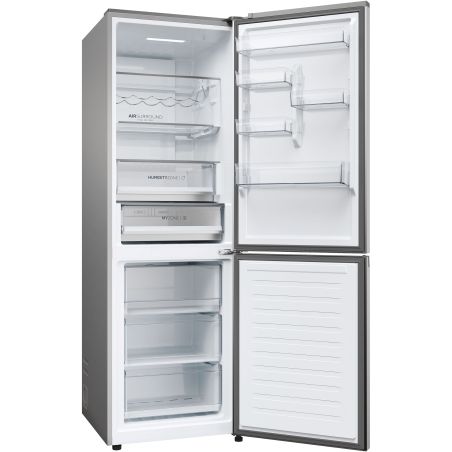 REFRIGERATEUR COMBINE 352 LITRES HAIER NO FROST MULTIFLOW LARGEUR 59.5 CLASS D 35 DB HDPW5618DNPK