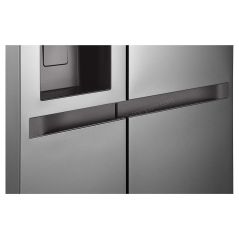 REFRIGERATEUR AMERICAIN638 L (417/221) LG DISTRIBUTEUR EAU GLACON GLACE PILEENO FROST CLASS E GSLC40PYSE 