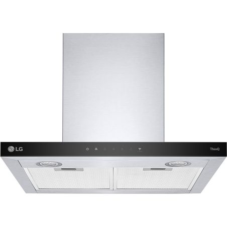 HOTTE DECORATIVE MURALE 60CM LG 830M3/h en boost CONNECTE HCEZ2426S 