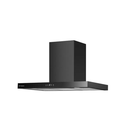 HOTTE DECORATIVE BOX 90CM NOIR FABER 590 M3/H TSP900NOIR