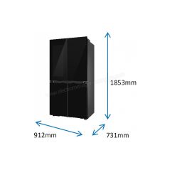 REFRIGERATEUR AMERICAIN MULTIPORTE SAMSUNG 645L DISTRIBUTEUR RF65DB970E22