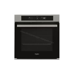 FOUR ENCASTRABLE PYROLYSE 73L WHIRLPOOL CHALEUR TOURNANTE AKZ9753IX
