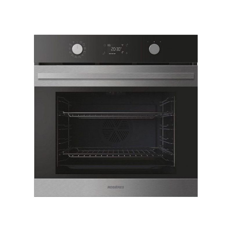 FOUR ENCASTRABLE PYROLYSE 78 Litres ROSIERES CHALEUR TOURNANTE - PULSEE CONNECTE RO6H3B3YTX FOUR ENCASTRABLE PYROLYSE 78 Litres ROSIERES CHALEUR TOURNANTE - PULSEE CONNECTE RO6H3B3YTX