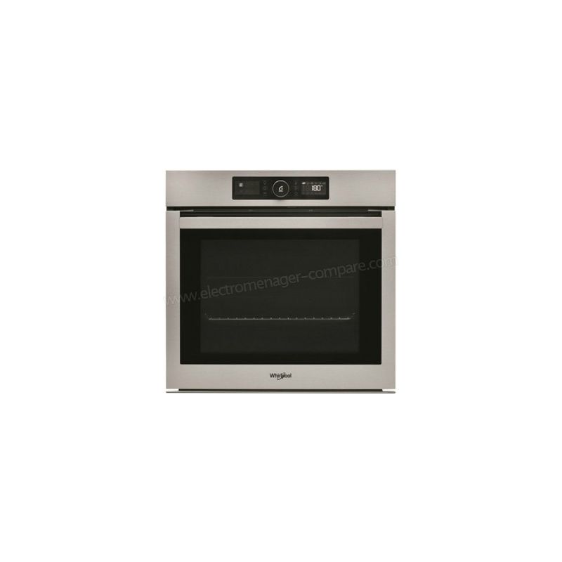 FOUR ENCASTRABLE 73 L WHIRLPOOL PYROLYSE 6eme Sens CHALEUR PULSEE AKZ96490IX