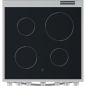 CUISINIERE VITROCERAMIQUE 60cm INDESIT FOUR 69L 4 foyers IS67V5PCWE CUISINIERE VITROCERAMIQUE 60cm INDESIT FOUR 69L 4 foyers IS67V5PCWE