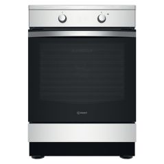 CUISINIERE INDUCTION 60cm INDESIT FOUR 69L 4 foyers IS67V5PCWE