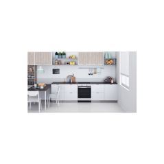 CUISINIERE INDUCTION 60cm INDESIT FOUR 69L 4 foyers IS67V5PCWE