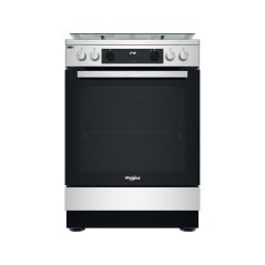 CUISINIERE 4 FOYERS GAZ 60cm WHIRLPOOL CHALEUR PULSEE 83L WS68G8CCXTE1