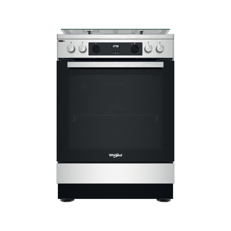 CUISINIERE 4 FOYERS GAZ 60cm WHIRLPOOL CHALEUR PULSEE 83L WS68G8CCXTE1 CUISINIERE 4 FOYERS GAZ 60cm WHIRLPOOL CHALEUR PULSEE 83L WS68G8CCXTE1