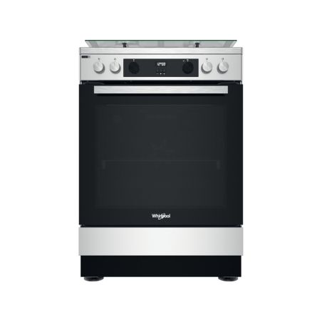 CUISINIERE 4 FOYERS GAZ 60cm WHIRLPOOL CHALEUR PULSEE 83L WS68G8CCXTE1