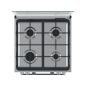 CUISINIERE 4 FOYERS GAZ 60cm WHIRLPOOL CHALEUR PULSEE 83L WS68G8CCXTE1 CUISINIERE 4 FOYERS GAZ 60cm WHIRLPOOL CHALEUR PULSEE 83L WS68G8CCXTE1