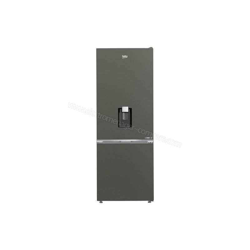 REFRIGERATEUR COMBINE 70cm BEKO GRIS NO FROST B3RCNE564HDG REFRIGERATEUR COMBINE 70cm BEKO GRIS NO FROST B3RCNE564HDG