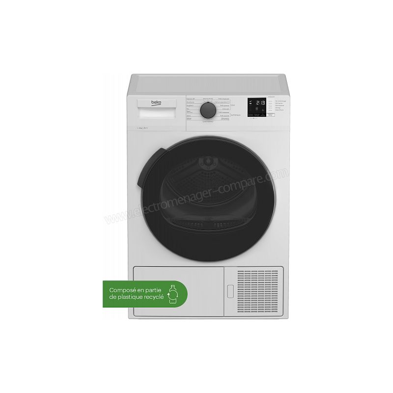 SECHE LINGE POME A CHALEUR 10 Kg BEKO 64 dB DH10412CX0S SECHE LINGE POME A CHALEUR 10 Kg BEKO 64 dB DH10412CX0S