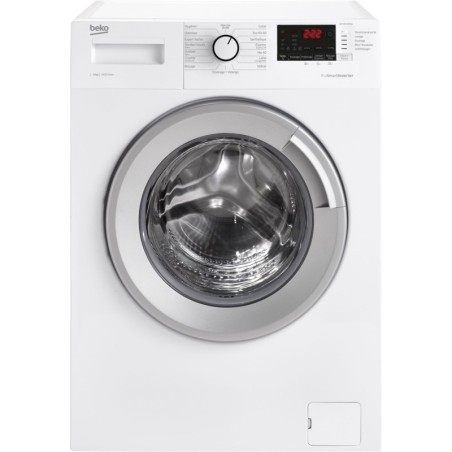 LAVE LINGE FRONTALE POSE LIBRE BEKO 9 KILOS 1400 TOURS VOLUME TAMBOUR 64 LITRES WTV9712BS1W