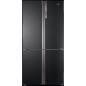 RÉFRIGÉRATEUR MULTI-PORTES HAIER CLASSE F 628 LITRES NOIR HTF610DSN7