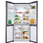 RÉFRIGÉRATEUR MULTI-PORTES HAIER CLASSE F 628 LITRES NOIR HTF610DSN7