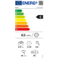BOSCH 8 KILOS 1200 TOURS CLASSE C VOLUME TAMBOUR 55 LITRES