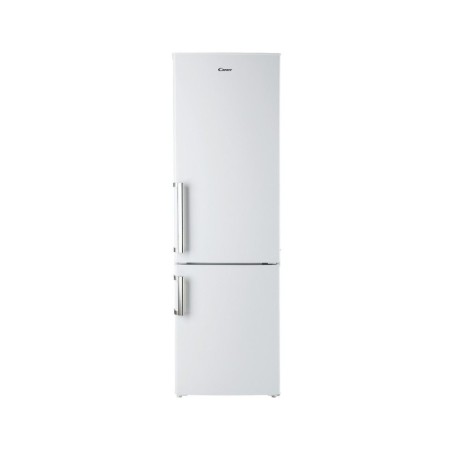 RÉFRIGÉRATEUR COMBINÉ CANDY CLASSE F 315 LITRES 40 DECIBELS BRASSÉ STATIQUE BLANC CCBS6182WHV/2N