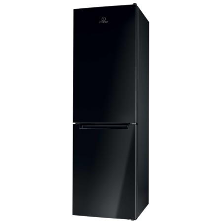 RÉFRIGÉRATEUR COMBINÉ INDESIT CLASSE F 339 LITRES 39 DECIBELS STATIQUE LOWFROST NOIR