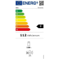 RÉFRIGÉRATEUR TABLE TOP TOUT UTILE BEKO 128 LITRES CLASSE F 38 DECIBELS